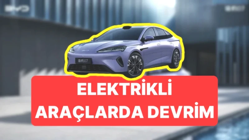 BYD Seal 08: Sadece 9 Dakikada Şarj Olma İddiası!